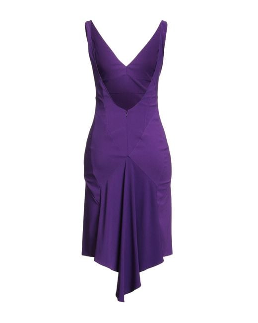 DSquared² Purple Midi Dresses