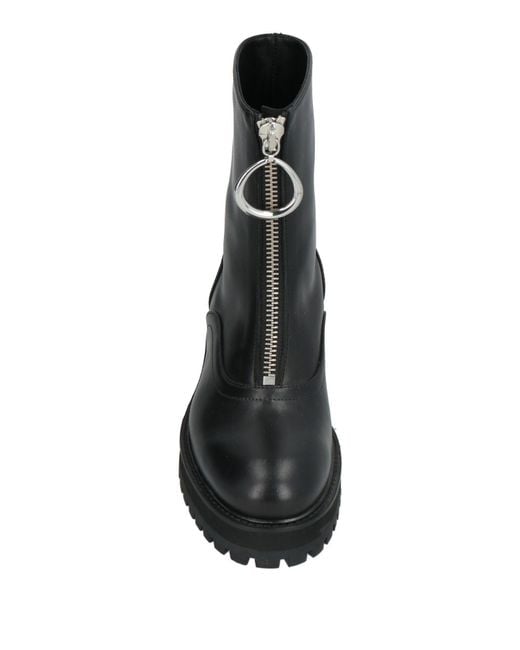 Dondup Black Ankle Boots