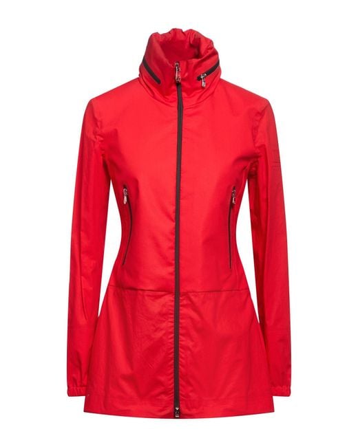 Peuterey Red Jacket Cotton