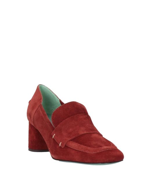 Paola D'arcano Red Loafers