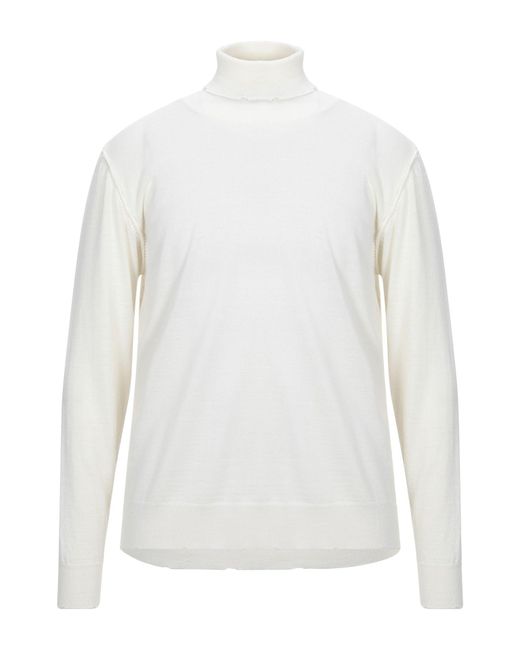 Imperial White Turtleneck for men