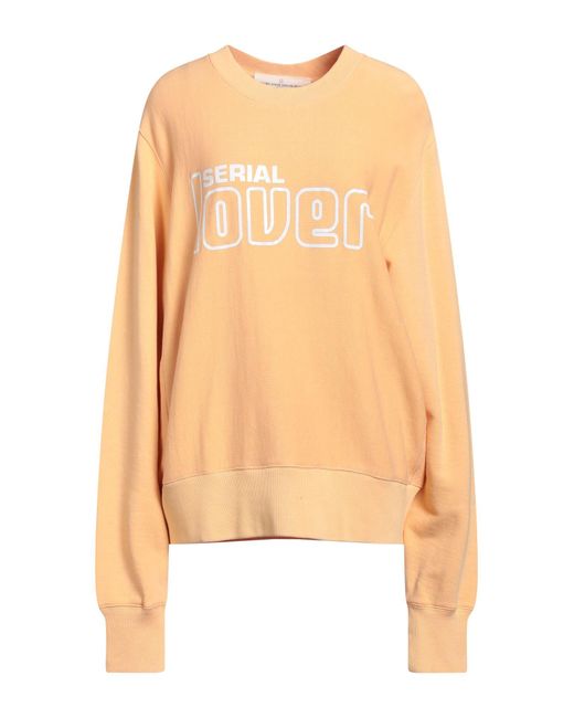 Golden Goose Deluxe Brand Orange Sweatshirt