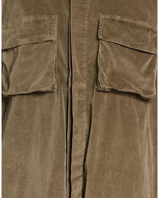 Crossley Green Jacket Cotton, Elastane for men