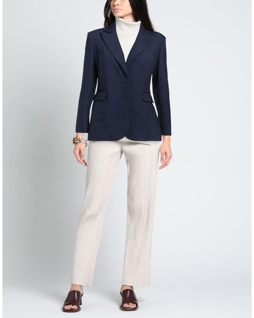 Cristinaeffe Blue Blazer Polyester, Elastane
