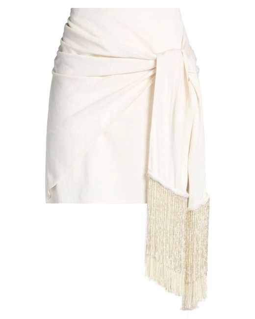 Isabelle Blanche White Mini Skirt
