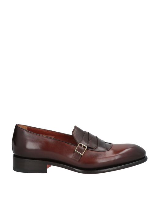 Santoni Brown Loafer for men