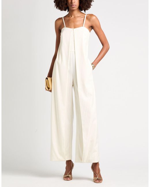 No Secrets White Jumpsuits