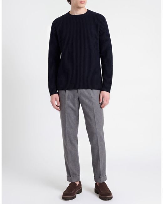 Officina 36 Blue Sweater Wool, Viscose, Polyamide, Cashmere for men