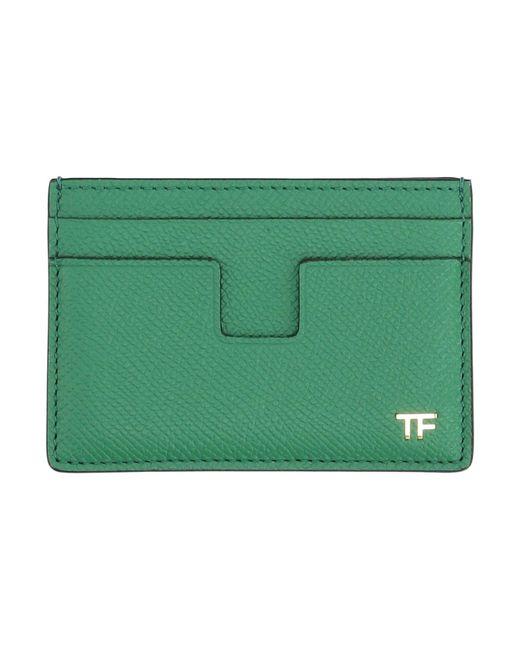 Tom Ford Green Cardholder for men