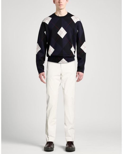 Hackett White Pants Cotton, Elastane for men