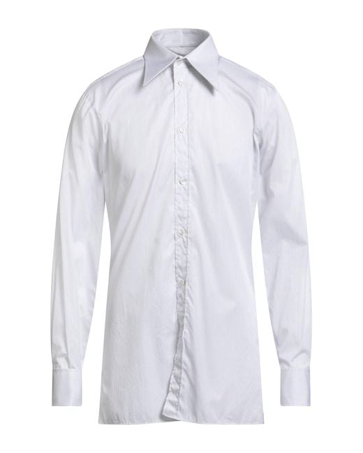 Camicia di Maison Margiela in White da Uomo