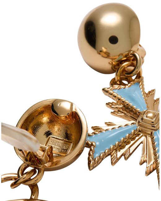 Moschino Metallic Earrings