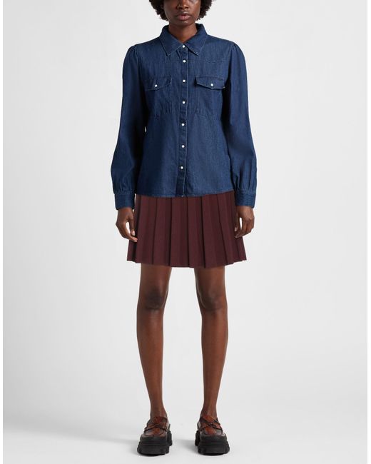 Sandro Purple Mini Skirt