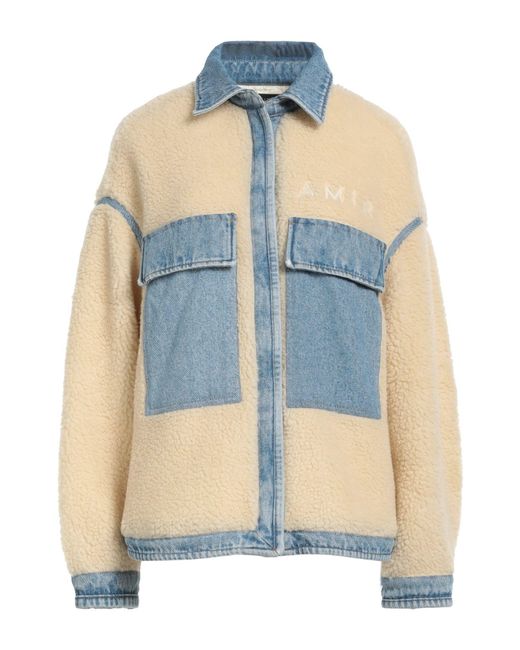 Amiri Blue Shearling & Teddy