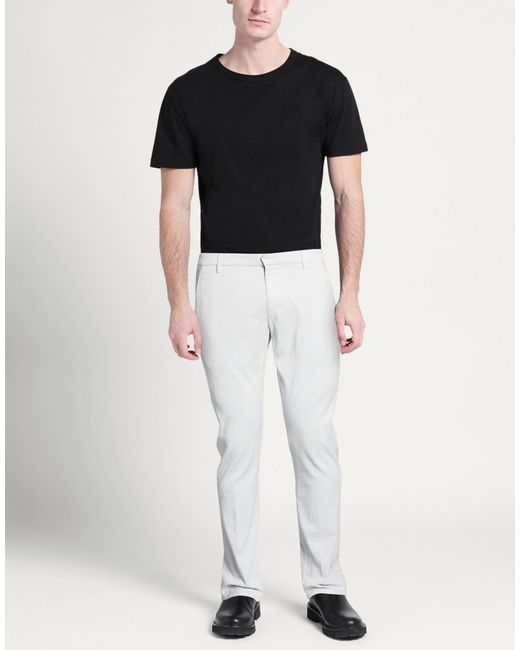 Dondup White Trouser for men