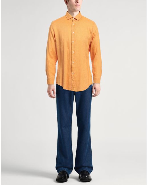 AT.P.CO Orange Shirt for men