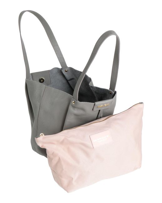 Marc Ellis Gray Shoulder Bag Leather