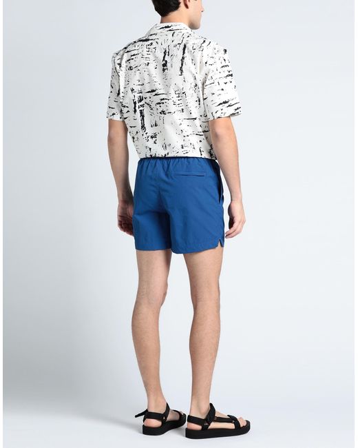 A_COLD_WALL* Blue Swim Trunks for men