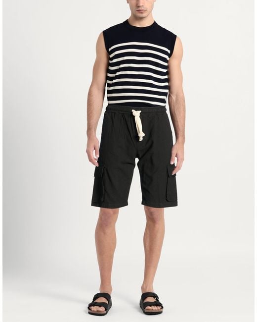 ANT/WERP Black Shorts & Bermuda Shorts Cotton for men