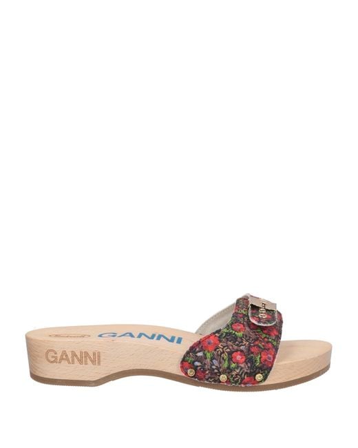 Ganni Pink Mules & Clogs