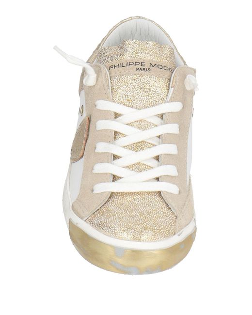 Philippe Model White Sneakers Leather