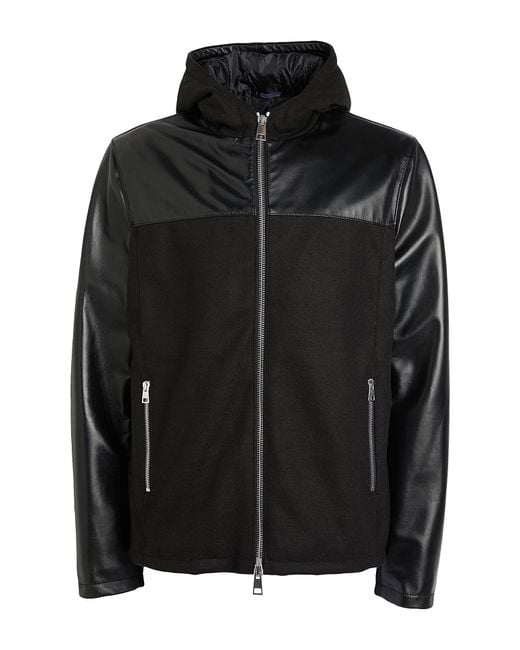 Daniele Alessandrini Black Jacket for men