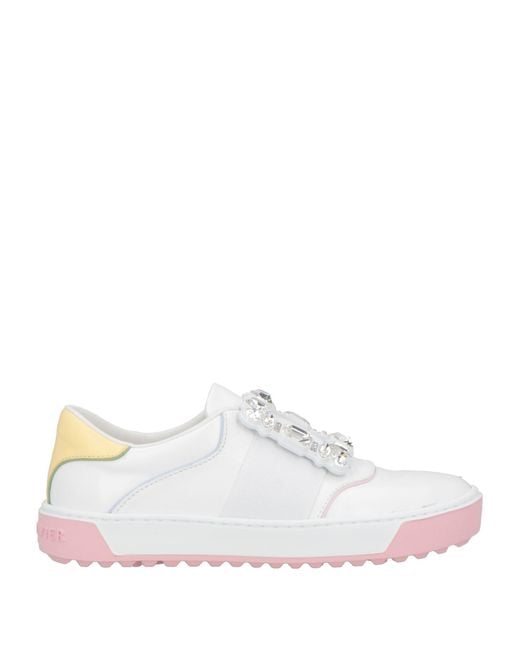 Roger Vivier White Sneakers Leather