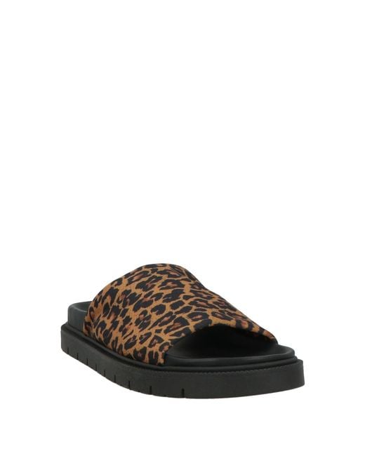 COPENHAGEN Brown Sandals Synthetic Fibers