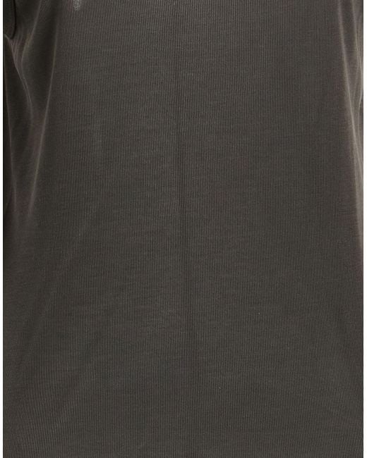 Helmut Lang Gray Charcoal Tank Top Lyocell