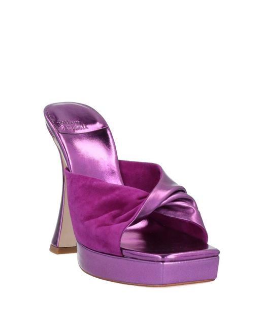 Jeffrey Campbell Purple Sandals