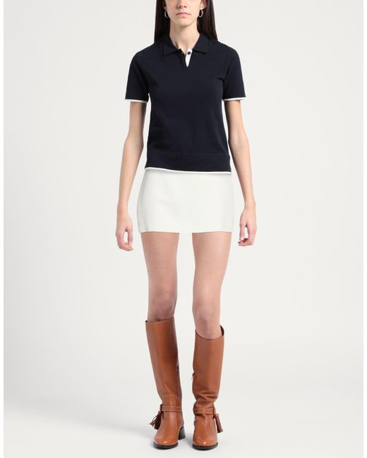 Twinset White Mini Skirts