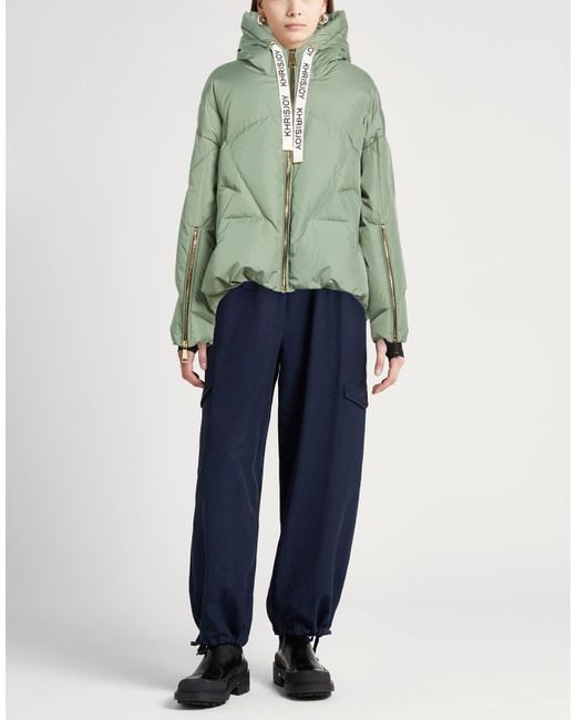 Khrisjoy Green Puffer Polyester