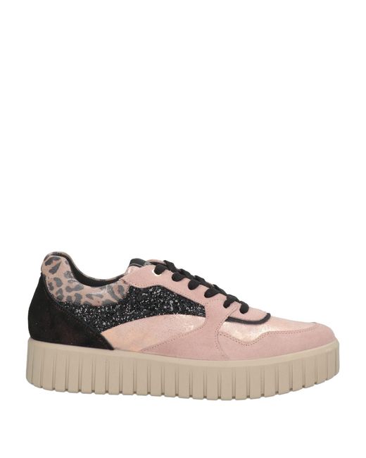 Igi&co Pink Sneakers Textile Fibers