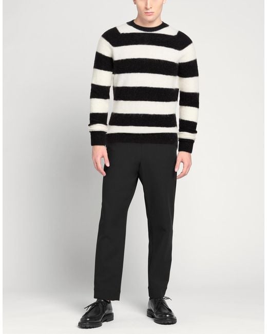 FILIPPO DE LAURENTIIS Black Jumper for men