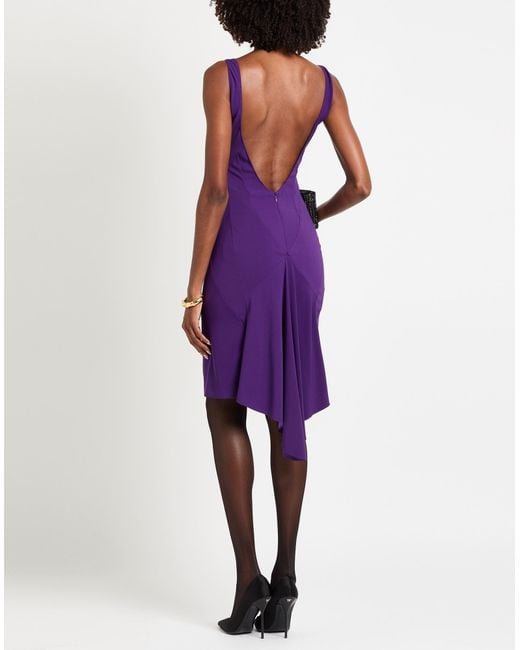 DSquared² Purple Midi Dresses
