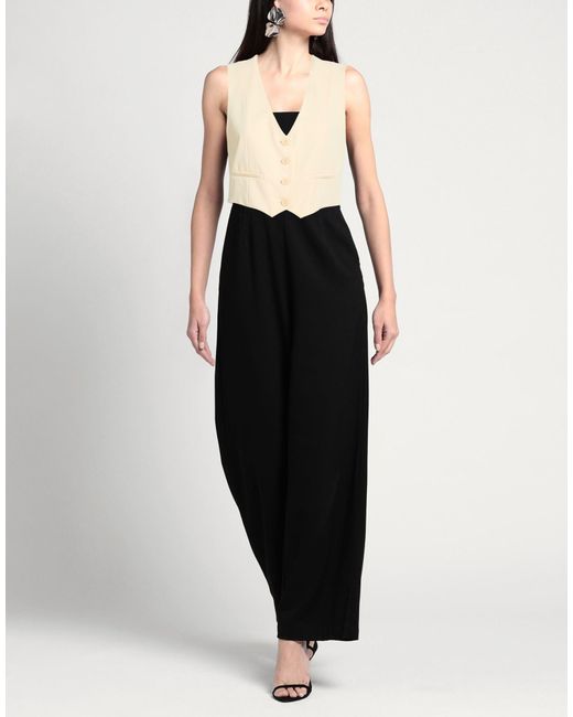 Please Natural Tailored Vest Polyester, Elastane