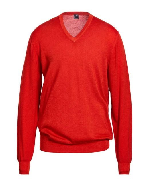 Pullover Fedeli de hombre de color Red