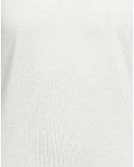 Roberto Collina White Turtleneck for men