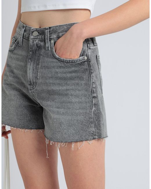 Calvin Klein Gray Denim Shorts