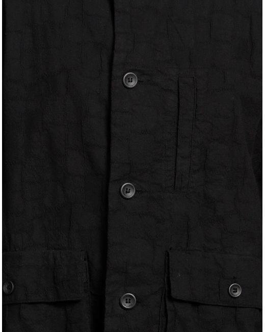 Hannes Roether Black Shirt for men