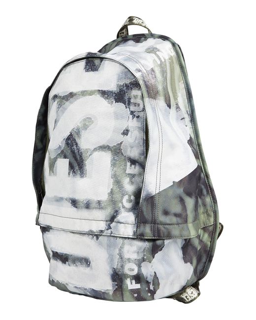 DIESEL Gray Rucksack for men