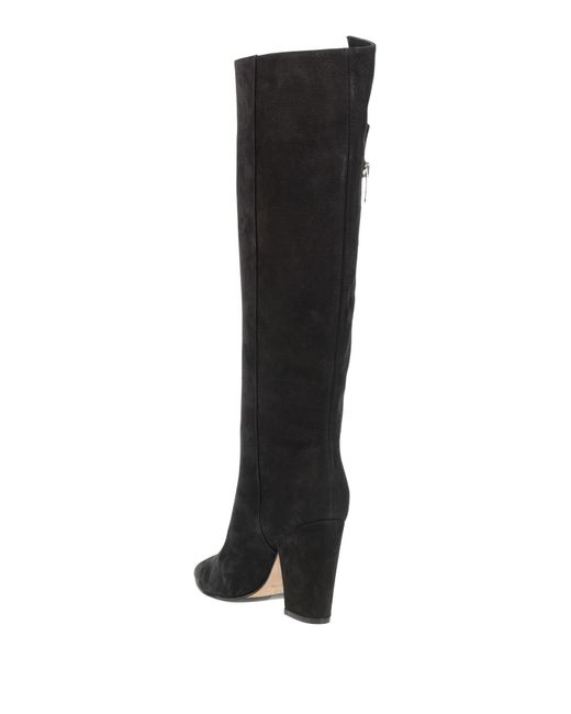 Sergio Rossi Black Boot Leather