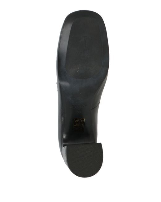Jeannot Black Loafers Leather