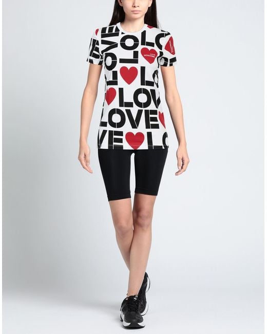 Camiseta Love Moschino de color White
