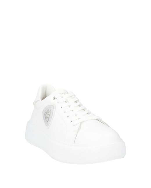 Blauer White Trainers