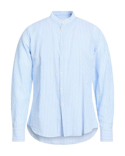 GMF 965 Blue Sky Shirt Cotton, Linen for men