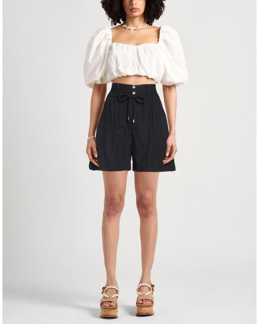 Isabel Marant Blue Shorts & Bermuda Shorts Cotton