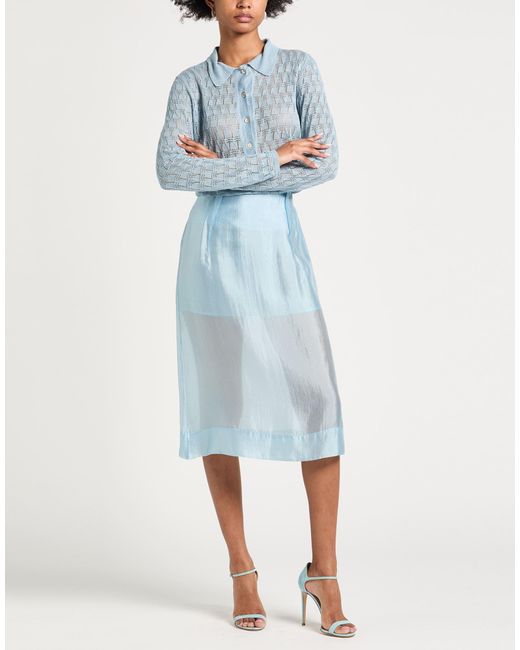 THE GARMENT Blue Midi Skirts