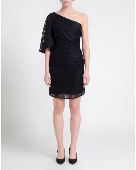 Rebel Queen Black Mini Dress Polyester