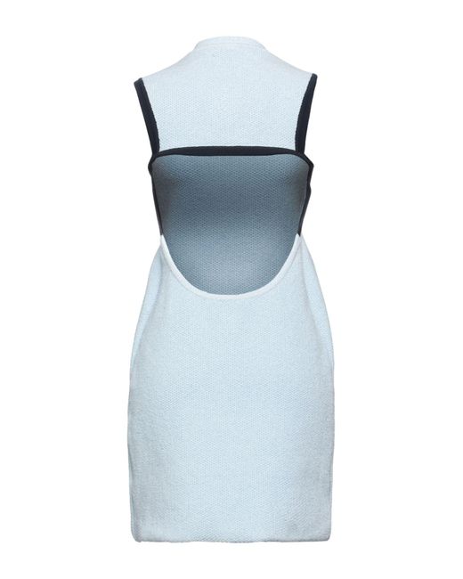 Jacquemus Blue Mini Dress